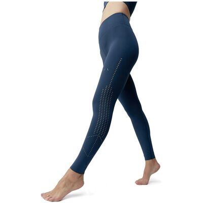Leggings Born Living Yoga Saril - Blu Navy - Vita Alta - Protezione Solare - Asciugatura Rapida Leggings Born Living Yoga Saril - Blu Navy - Vita Alta - Protezione Solare - Asciugatura Rapida