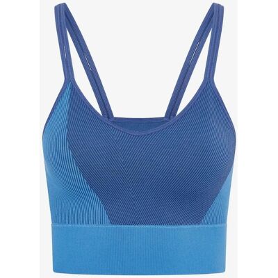 Born Living Yoga Malia Blau - S - Nahtloses Yoga-Top Born Living Yoga Malia Blau - S - Nahtloses Yoga-Top