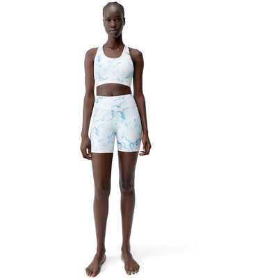 Pantaloni Yoga Corti Helio Blu di Born Living Yoga Pantaloni Yoga Corti Helio Blu di Born Living Yoga