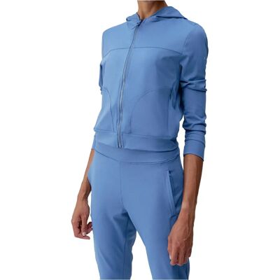Born Living Yoga Nova Jacket - Women’s Blue Athletic Wear Born Living Yoga Nova Jacket - Women’s Blue Athletic Wear