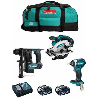Kit Attrezzi Makita MK304 - Velocità Variabile, SDS-Plus, LED Kit Attrezzi Makita MK304 - Velocità Variabile, SDS-Plus, LED