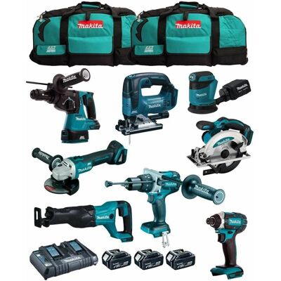 Kit Makita MK802 Set Utensili Elettrici - Velocità Variabile Brushless Kit Makita MK802 Set Utensili Elettrici - Velocità Variabile Brushless