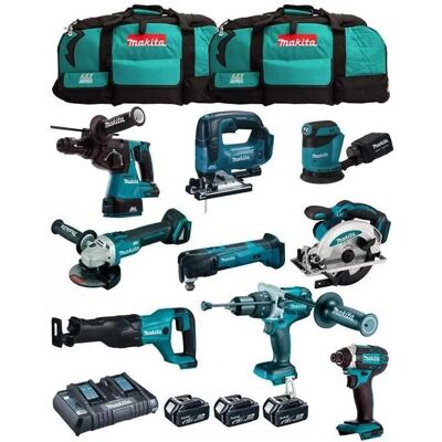 Kit Makita MK902 - Set di utensili elettrici senza spazzole Kit Makita MK902 - Set di utensili elettrici senza spazzole