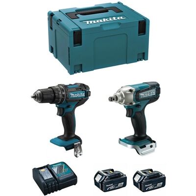 Kit de herramientas Makita MK216RTJ - 21 par de torsión, doble velocidad, LED Kit de herramientas Makita MK216RTJ - 21 par de torsión, doble velocidad, LED
