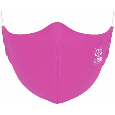 Masque facial basique Otso rose S-M - réutilisable - Publicité Masque facial basique Otso rose S-M - réutilisable - Publicité