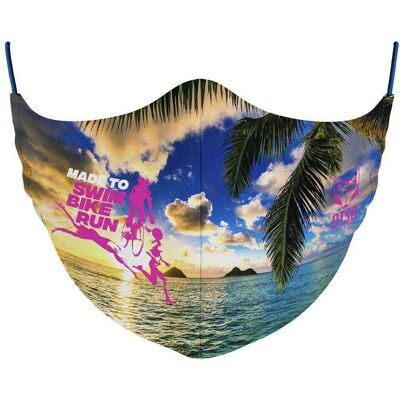 Otso Vielkleurige Gezichtsmasker - Made To Run - Mondmasker Otso Vielkleurige Gezichtsmasker - Made To Run - Mondmasker