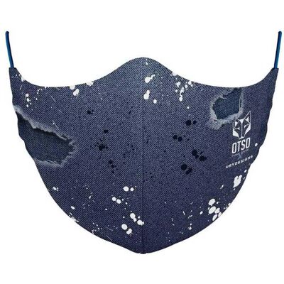 Otso Blaue Gesichtsmaske - Wiederverwendbar, 3-Lagig, Für Männer & Frauen Otso Blaue Gesichtsmaske - Wiederverwendbar, 3-Lagig, Für Männer & Frauen