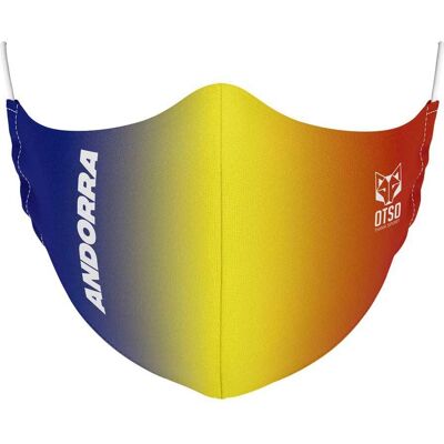 Maschera Viso Otso - Blu, Rosso, Giallo - Maschera Maschera Viso Otso - Blu, Rosso, Giallo - Maschera