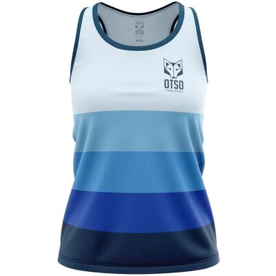 Maglietta senza maniche OTSO Blu XS - Maglietta Maglietta senza maniche OTSO Blu XS - Maglietta
