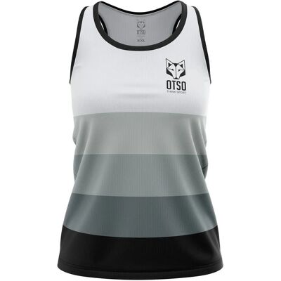 T-Shirt Sans Manches Otso Gris - Vêtements de Course - Publicité T-Shirt Sans Manches Otso Gris - Vêtements de Course - Publicité