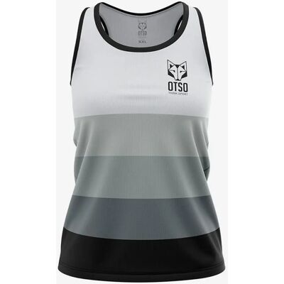 T-Shirt sans manches OTSO pour la course - T-Shirt - Gris - Publicité T-Shirt sans manches OTSO pour la course - T-Shirt - Gris - Publicité