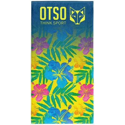 Otso Mikrofaser Handtuch Floral Blau Otso Mikrofaser Handtuch Floral Blau