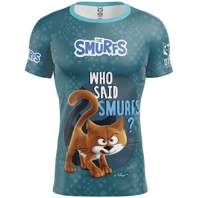 OTSO Gargamel Blue Short Sleeve Running T-Shirt - Sportswear OTSO Gargamel Blue Short Sleeve Running T-Shirt - Sportswear