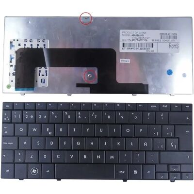 Teclado Español Genérico para HP Mini 1000 Mini 700 - Teclado para Portátil Teclado Español Genérico para HP Mini 1000 Mini 700 - Teclado para Portátil