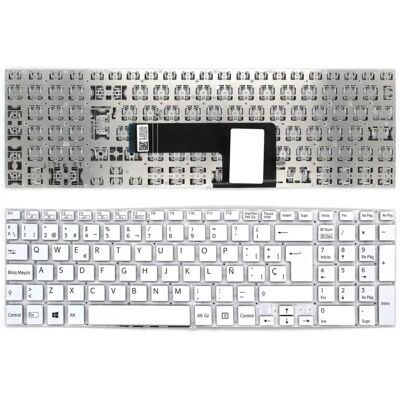 Clavier OEM Blanc Sony Vaio - SVF15 SVF153A1YM SVF152A29M - Publicité Clavier OEM Blanc Sony Vaio - SVF15 SVF153A1YM SVF152A29M - Publicité