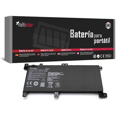 VOLTISTAR Batería para Portátil Asus F556U F556UV X542U X556UA - Batería para Portátil VOLTISTAR Batería para Portátil Asus F556U F556UV X542U X556UA - Batería para Portátil