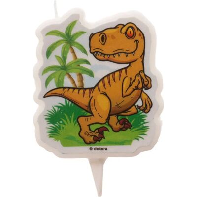 Candela Dinosauro - Tema Dinosaurio 2D 7,5cm Candela Dinosauro - Tema Dinosaurio 2D 7,5cm