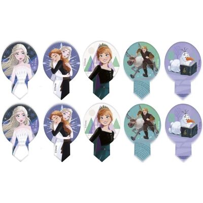 Décorations comestibles Frozen II - 20 pièces - Publicité Décorations comestibles Frozen II - 20 pièces - Publicité