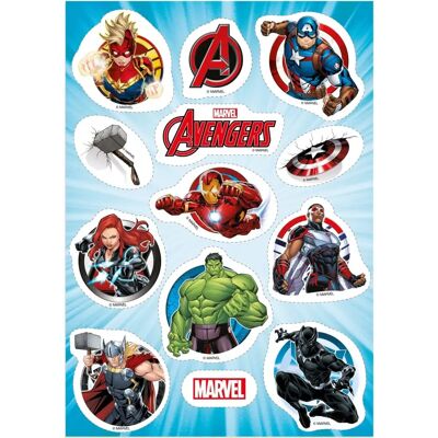 Dékora Décors en azyme Avengers Décor comestible - Publicité Dékora Décors en azyme Avengers Décor comestible - Publicité