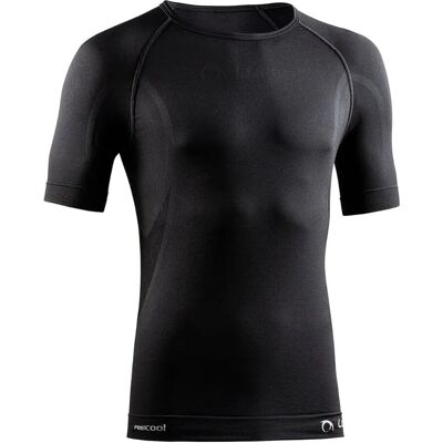Camiseta Manga Corta Oxígeno Negro - Running y Ciclismo Camiseta Manga Corta Oxígeno Negro - Running y Ciclismo