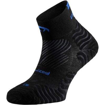 Meias de Corrida Lurbel Street Pro Azul/Preto Meias de Corrida Lurbel Street Pro Azul/Preto