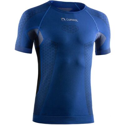 Maglietta Lurbel Cristallo Manica Corta Blu Elettrico - L Maglietta Lurbel Cristallo Manica Corta Blu Elettrico - L