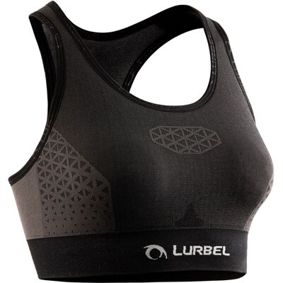 Sujetador deportivo Lurbel Cristallo negro - M Sujetador deportivo Lurbel Cristallo negro - M