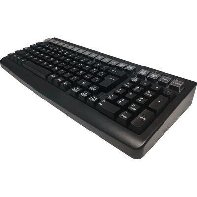 Teclado Mustek MKB-800 - Qwerty español USB negro Teclado Mustek MKB-800 - Qwerty español USB negro