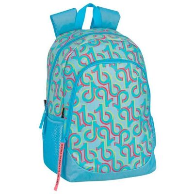 Perona Tiktokers Challenge Rucksack - 42cm Blau Perona Tiktokers Challenge Rucksack - 42cm Blau