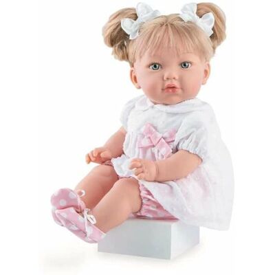 Lalka Marina & Pau Plumetti - 45cm, Miękkie ciało, Hiszpański prezent Lalka Marina & Pau Plumetti - 45cm, Miękkie ciało, Hiszpański prezent