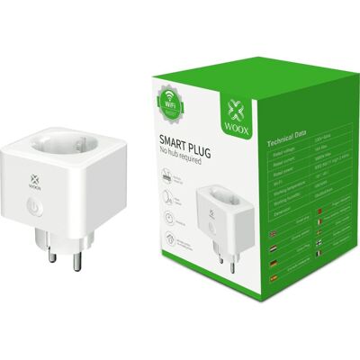 WOOX R6087 Smartkontakt - Vit - Inomhus WOOX R6087 Smartkontakt - Vit - Inomhus