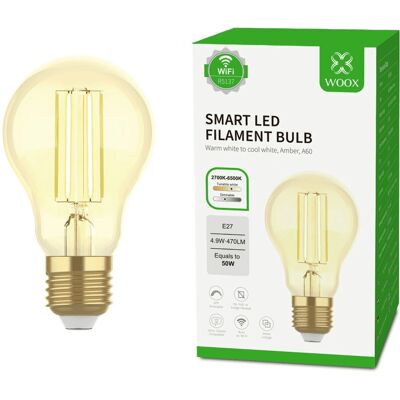 WOOX R5137 Smartlampa - Röststyrning, Wi-Fi & Bluetooth WOOX R5137 Smartlampa - Röststyrning, Wi-Fi & Bluetooth