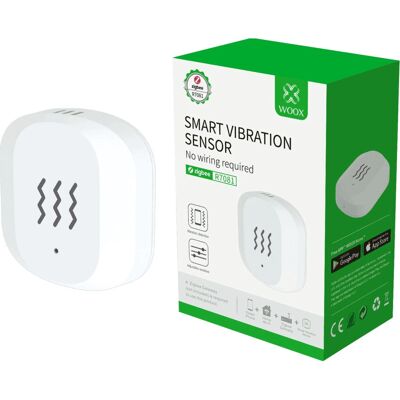 Bezdrátový Zigbee senzor vibrací R7081 - Zařízení pro zabezpečení Bezdrátový Zigbee senzor vibrací R7081 - Zařízení pro zabezpečení
