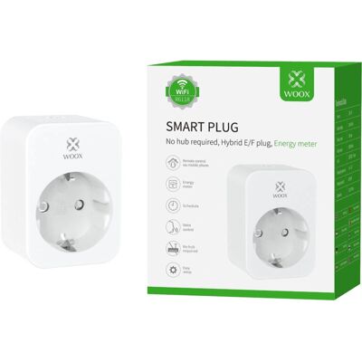 WOOX R6118 Smart Plug Energy Monitor - Smart Home Device WOOX R6118 Smart Plug Energy Monitor - Smart Home Device