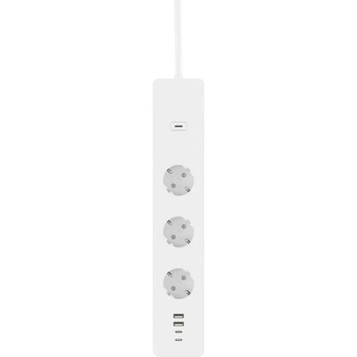 WOOX R6132 Smart Strømskinne - Stemmestyring, Wi-Fi, Fjernbetjening WOOX R6132 Smart Strømskinne - Stemmestyring, Wi-Fi, Fjernbetjening