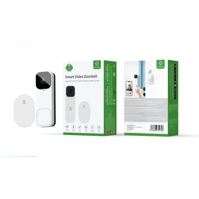 Woox R4331 White Smart Video Doorbell - Video Doorbell Woox R4331 White Smart Video Doorbell - Video Doorbell