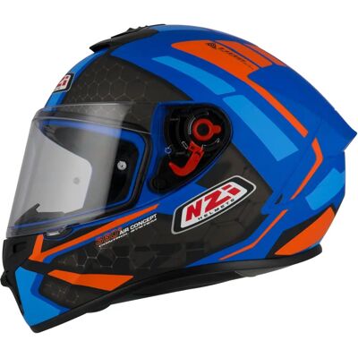 Casco de moto azul NZI Trendy Overtaking - Casco integral Casco de moto azul NZI Trendy Overtaking - Casco integral