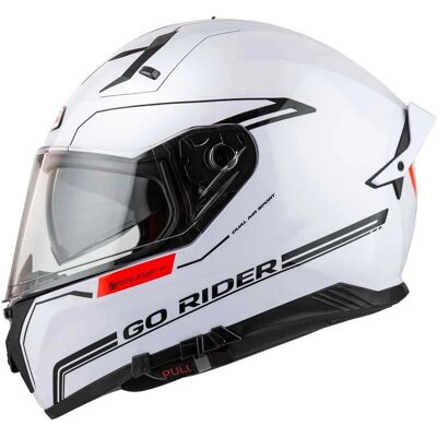 Casco de moto Resistente a Impactos Nzi Go Rider - Casco de motocicleta Casco de moto Resistente a Impactos Nzi Go Rider - Casco de motocicleta
