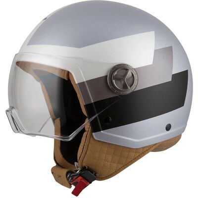 Casco Nzi Minijet Zeta 2 Titanio Opaco - Casco Casco Nzi Minijet Zeta 2 Titanio Opaco - Casco