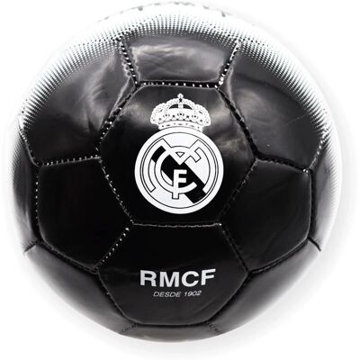Ballon Officiel Licence Real Madrid Taille 5 - Noir et Blanc - Publicité Ballon Officiel Licence Real Madrid Taille 5 - Noir et Blanc - Publicité