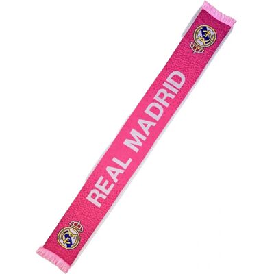 Real Madrid Pink Scarf - Official Licensed Football Accessory Real Madrid Pink Scarf - Official Licensed Football Accessory