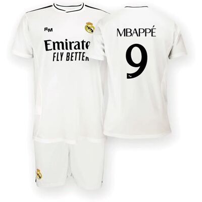 Real Madrid Mbappe 24/25 Jersey Set - Voetbal Fanshop Real Madrid Mbappe 24/25 Jersey Set - Voetbal Fanshop