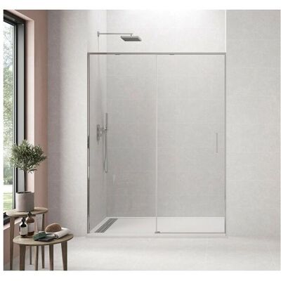 GME - Box doccia twenty fisso + sistema di chiusura automatico soft-close - 130-135 cm GME - Box doccia twenty fisso + sistema di chiusura automatico soft-close - 130-135 cm