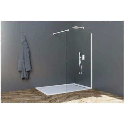 GME - Cristales fijos 8 mm SCREEN WHITE - 68x195 - Shower screen GME - Cristales fijos 8 mm SCREEN WHITE - 68x195 - Shower screen