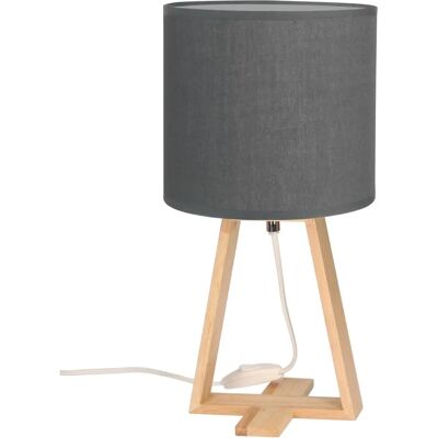 Lámpara de Mesa Estilo Nórdico Gris - Forlight Nuts E14 40W Lámpara de Mesa Estilo Nórdico Gris - Forlight Nuts E14 40W