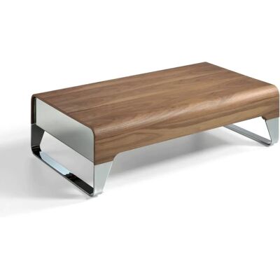 Table basse en noyer Angel Cerdá 2001 - Table d'appoint - Publicité Table basse en noyer Angel Cerdá 2001 - Table d'appoint - Publicité