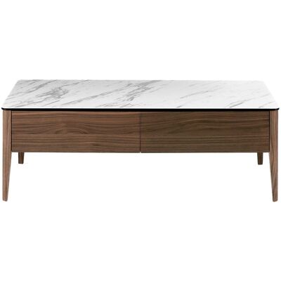 Angel Cerdá Calacatta Porcelanowy Stolik Kawowy - Stolik kawowy Angel Cerdá Calacatta Porcelanowy Stolik Kawowy - Stolik kawowy