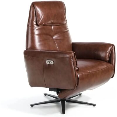 Fauteuil Pivotant en Cuir Angel Cerdá - Modèle 5056 - Design Moderne - Publicité Fauteuil Pivotant en Cuir Angel Cerdá - Modèle 5056 - Design Moderne - Publicité