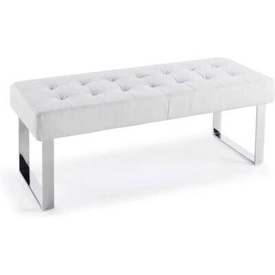 Siedzisko w Ekoskórze Białej Angel Cerdá - Nowoczesny Design Siedzisko w Ekoskórze Białej Angel Cerdá - Nowoczesny Design