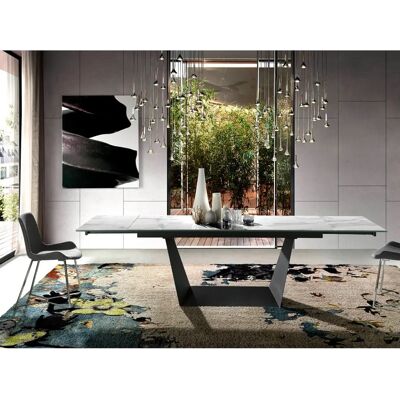 Angel Cerdá Extendable Marble Dining Table - 6 Seats Angel Cerdá Extendable Marble Dining Table - 6 Seats